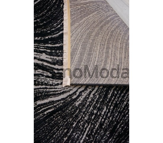 Килим INSOMNIA D757A D.GREY/BLACK POLYESTER - Висока якість за найкращою ціною в Україні зображення 2.