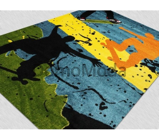 Ковер картина Скейт Kolibri (Колибри)   11136/140 Купить в интернет магазине ДомоМода Ковер картина Скейт Kolibri (Колибри)   11136/140 - высокое качество по лучшей цене в Украине