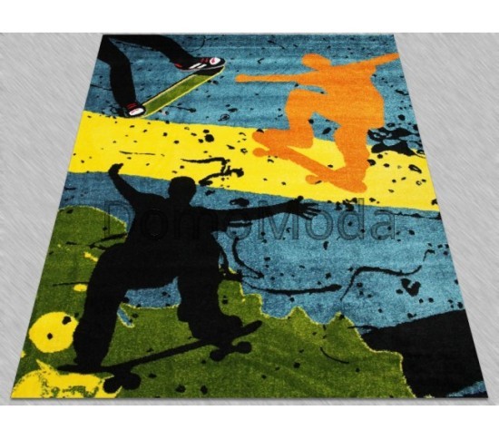 Ковер картина Скейт Kolibri (Колибри)   11136/140 Купить в интернет магазине ДомоМода фото 2 Ковер картина Скейт Kolibri (Колибри)   11136/140 - высокое качество по лучшей цене в Украине изображение 2.