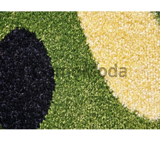 Детский ковер смайлик Happy Kolibri (Колибри) 11237/130 Купить в интернет магазине ДомоМода фото 2 Детский ковер смайлик Happy Kolibri (Колибри) 11237/130 - высокое качество по лучшей цене в Украине изображение 2.