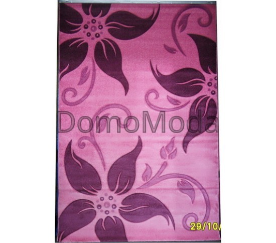 Синтетичний килим Legenda 0331 ромашка рожевий - Висока якість за найкращою ціною в Україні зображення 4.