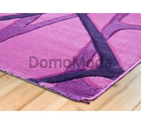 Синтетичний килим Legenda 0393 павутиння рожевий - Висока якість за найкращою ціною в Україні зображення 3.