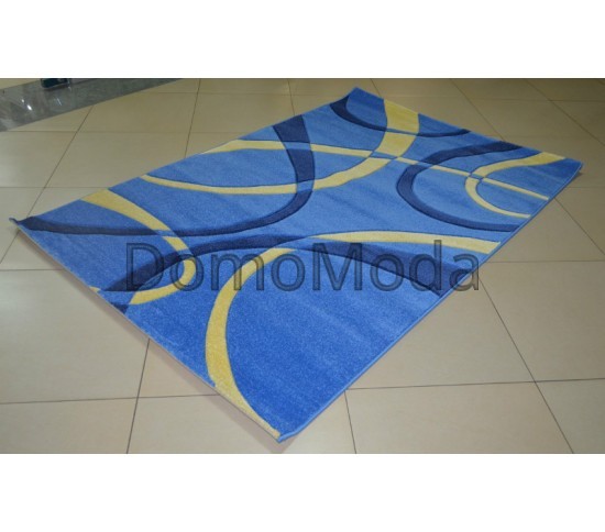 Синтетичний килим Legenda 0353 формула синій - Висока якість за найкращою ціною в Україні зображення 4.