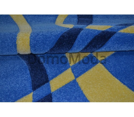 Синтетичний килим Legenda 0353 формула синій - Висока якість за найкращою ціною в Україні зображення 3.