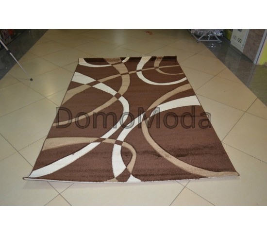 Синтетичний килим Legenda 0353 формула коричневий - Висока якість за найкращою ціною в Україні зображення 4.