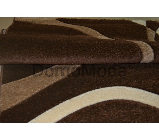 Синтетичний килим Legenda 0353 формула коричневий - Висока якість за найкращою ціною в Україні зображення 3.