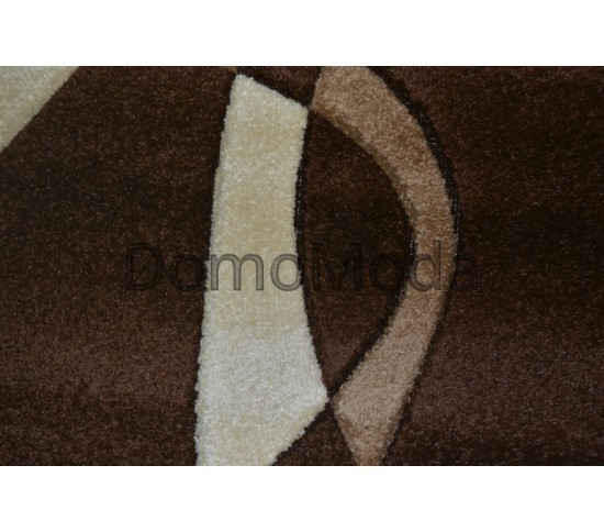 Синтетичний килим Legenda 0353 формула коричневий - Висока якість за найкращою ціною в Україні зображення 2.