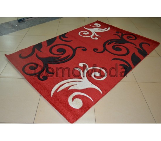 Синтетичний килим Legenda 0391 червоний - Висока якість за найкращою ціною в Україні зображення 4.