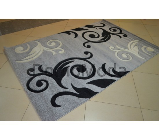 Синтетичний килим Legenda 0391 сірий - Висока якість за найкращою ціною в Україні зображення 3.