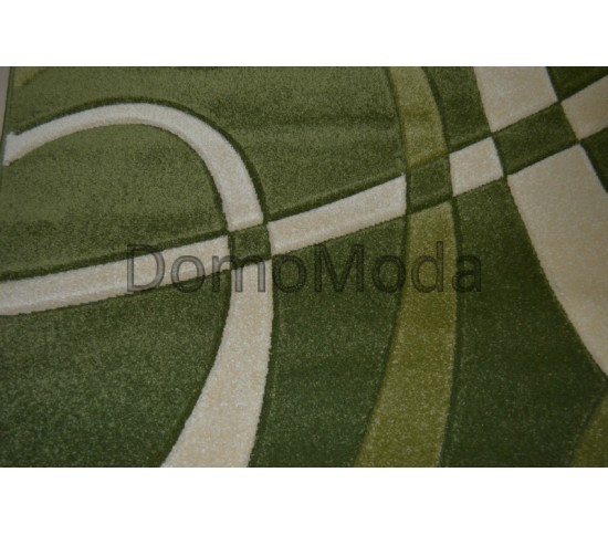 Синтетичний килим Legenda 0353 формула зелений - Висока якість за найкращою ціною в Україні зображення 2.