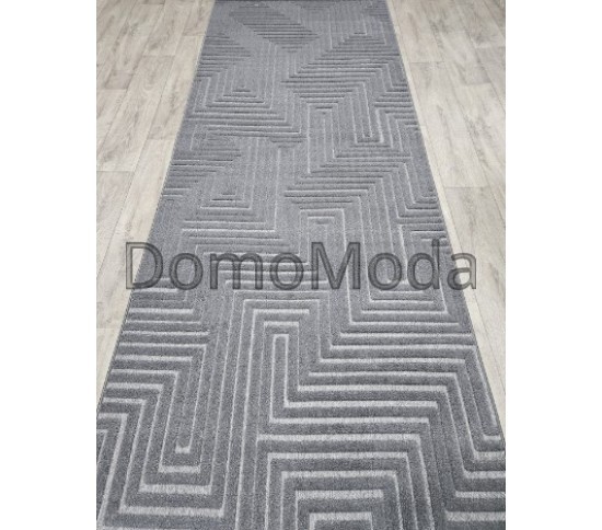 Безворсова килимова доріжка DOLCHE 3089H ANTRACITE / ANTRACITE - Висока якість за найкращою ціною в Україні