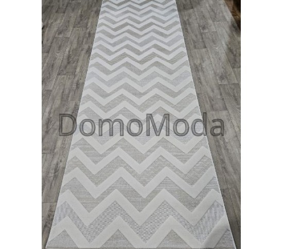 Безворсова килимова доріжка DOLCHE 4037B CREAM / CREAM - Висока якість за найкращою ціною в Україні