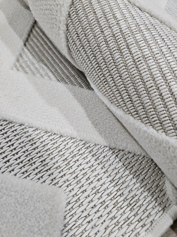 Безворсова килимова доріжка DOLCHE 4037B CREAM / CREAM - Висока якість за найкращою ціною в Україні зображення 2.