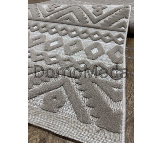 Безворсова килимова доріжка DOLCHE 4198A CREAM / VIZON - Висока якість за найкращою ціною в Україні зображення 3.