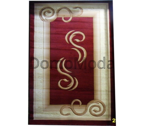 Синтетичний килим Liliya 0517 т.червоний - Висока якість за найкращою ціною в Україні