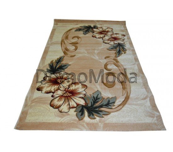 Синтетичний килим Liliya 0571 бутон беж - Висока якість за найкращою ціною в Україні