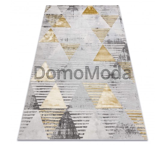 Ковер LIRA E1627 grey / gold Купить в интернет магазине ДомоМода Ковер LIRA E1627 grey / gold - высокое качество по лучшей цене в Украине