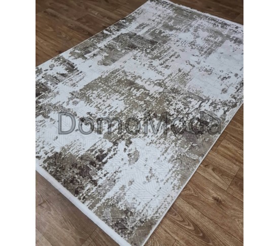 Синтетичний килим MAHAL 04137A WHITE/L.BEIGE - Висока якість за найкращою ціною в Україні зображення 2.