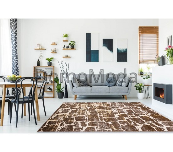 Ковер MEFE  6184 grey Купить в интернет магазине ДомоМода фото 2 Ковер MEFE  6184 grey - высокое качество по лучшей цене в Украине изображение 2.