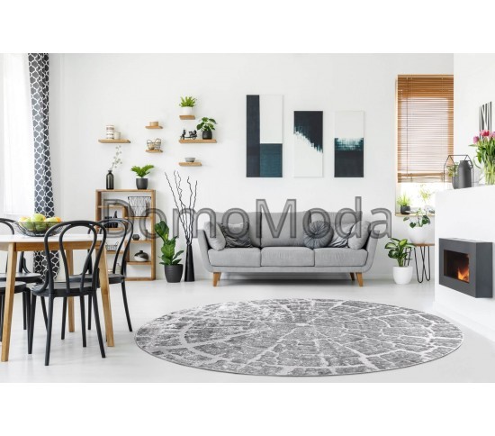 Ковер MEFE  6185 grey  Купить в интернет магазине ДомоМода фото 9 Ковер MEFE  6185 grey  - высокое качество по лучшей цене в Украине изображение 9.
