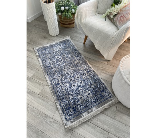 Килим Mega 2771A K.MAVİ / A GRI - Висока якість за найкращою ціною в Україні