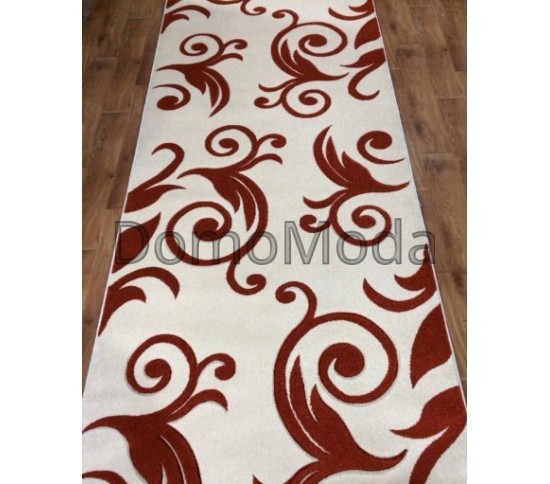 Синтетическая ковровая дорожка MELISA 0391 CREAM/TERRA - высокое качество по лучшей цене в Украине