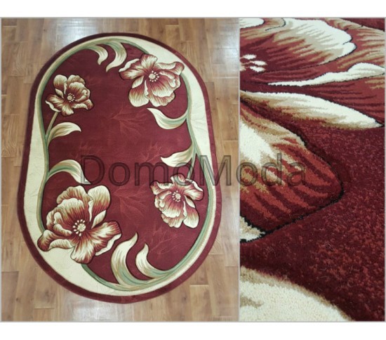 Синтетичний килим  Virizka 8880 red - Висока якість за найкращою ціною в Україні зображення 3.