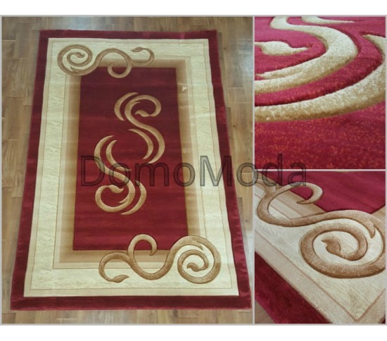 Синтетичний килим  Virizka 135 red - Висока якість за найкращою ціною в Україні