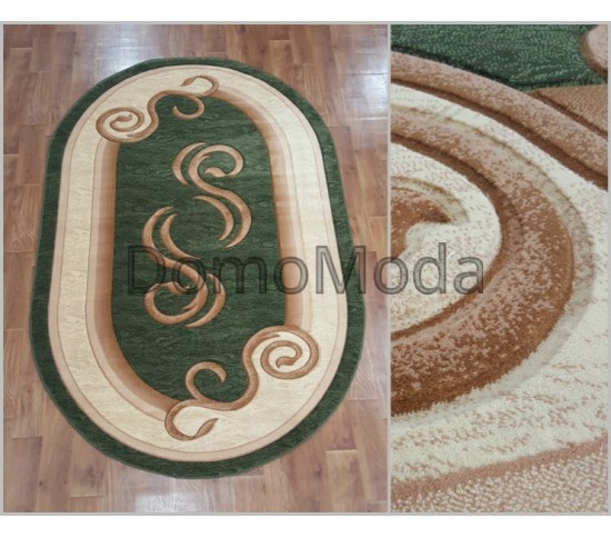 Синтетичний килим  Virizka 135 GREEN - Висока якість за найкращою ціною в Україні зображення 2.