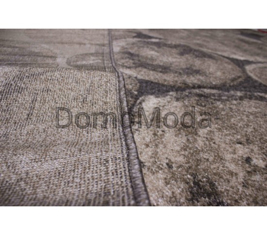 Синтетичний килим Miami Shrink Al35A d.beige-vizon - Висока якість за найкращою ціною в Україні зображення 3.