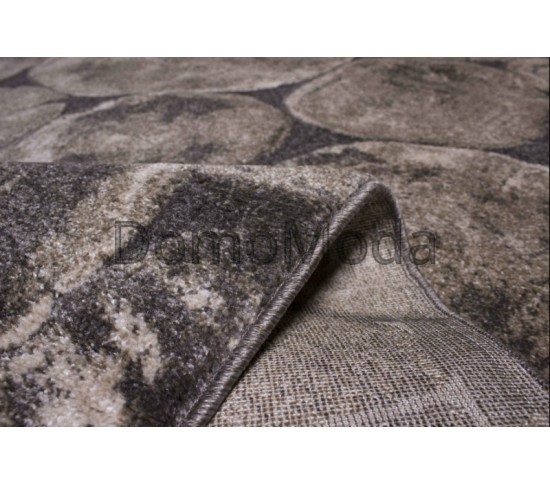 Синтетичний килим Miami Shrink Al35A d.beige-vizon - Висока якість за найкращою ціною в Україні зображення 2.