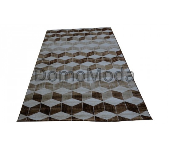 Синтетический ковер Milas 36371A Brown/Brown Купить в интернет магазине ДомоМода Синтетический ковер Milas 36371A Brown/Brown - высокое качество по лучшей цене в Украине