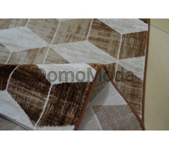 Синтетичний килим Milas 36371A Brown/Brown - Висока якість за найкращою ціною в Україні зображення 2.