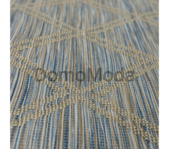 Безворсовый ковер Multi Plus 7402 Raw-Blue Купить в интернет магазине ДомоМода фото 3 Безворсовый ковер Multi Plus 7402 Raw-Blue - высокое качество по лучшей цене в Украине изображение 3.