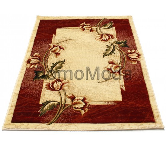 Синтетичний килим Nidal 4616B ivory-d.red - Висока якість за найкращою ціною в Україні