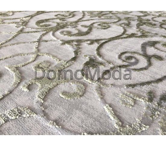 Синтетичний килим Nuans W6050 L.Grey-Green - Висока якість за найкращою ціною в Україні зображення 3.