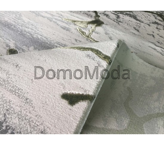 Синтетический ковер Nuans W6059 Ivory-Green - высокое качество по лучшей цене в Украине изображение 2.