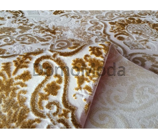 Синтетичний килим Nuans W6249 Beige-Gold - Висока якість за найкращою ціною в Україні зображення 2.