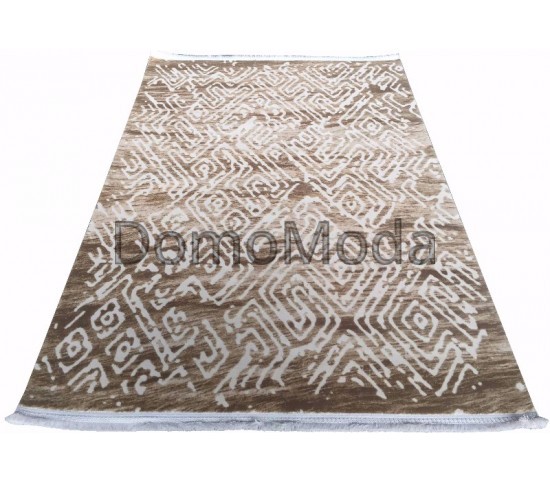 Синтетичний килим Nuans W1502 L.Brown-C.Cream - Висока якість за найкращою ціною в Україні