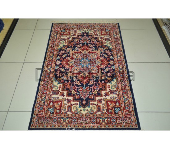 Иранский ковер Pazirik Heriss D.Blue - высокое качество по лучшей цене в Украине