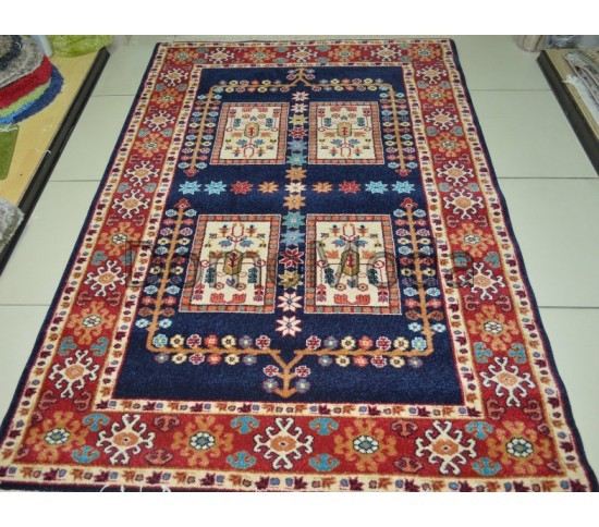 Іранський килим Pazirik Qashqai D.Blue - Висока якість за найкращою ціною в Україні