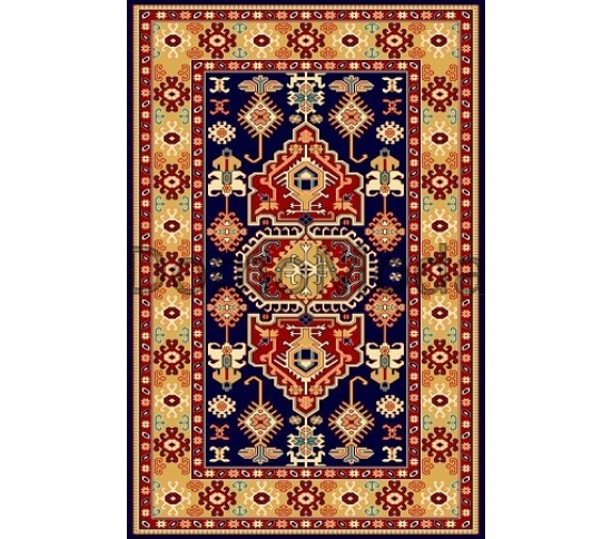 Іранський килим Pazirik Touba D.Blue - Висока якість за найкращою ціною в Україні