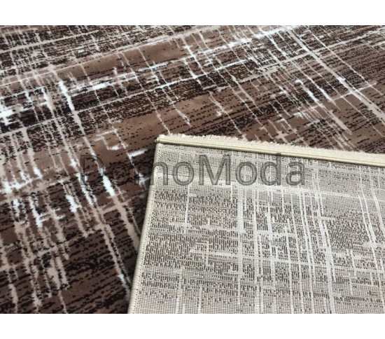 Синтетичний килим Pesan W2762 Brown-L.Bej - Висока якість за найкращою ціною в Україні зображення 2.