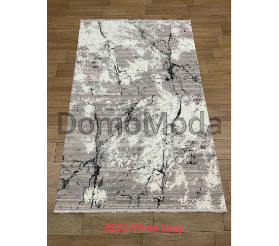 Синтетический ковер Portfolio 05029 white-grey Купить в интернет магазине ДомоМода Синтетический ковер Portfolio 05029 white-grey - высокое качество по лучшей цене в Украине