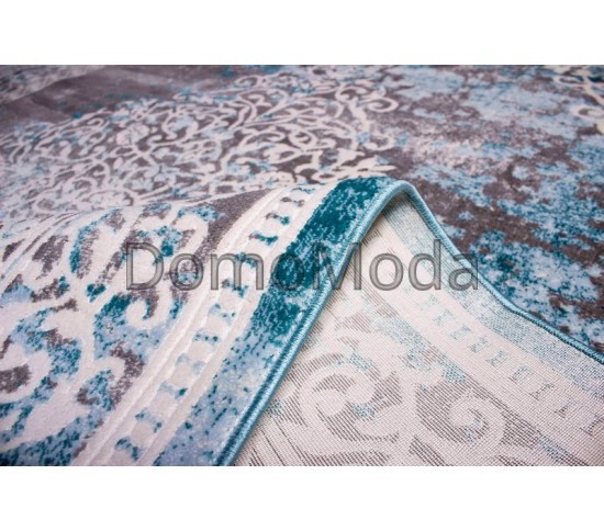 Синтетичний килим RAPSODY N796A L.Grey-L.Blue - Висока якість за найкращою ціною в Україні зображення 3.