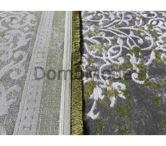 Синтетичний килим RAPSODY N796A L.Grey-L.Green - Висока якість за найкращою ціною в Україні зображення 2.