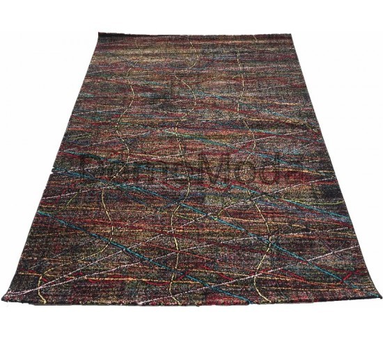 Синтетичний килим Rainbow 14 Colors 4110a Black - Висока якість за найкращою ціною в Україні