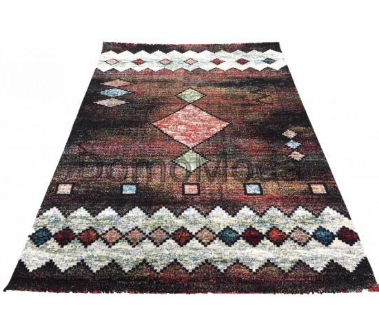 Синтетичний килим Rainbow 14 Colors 4111a Black - Висока якість за найкращою ціною в Україні