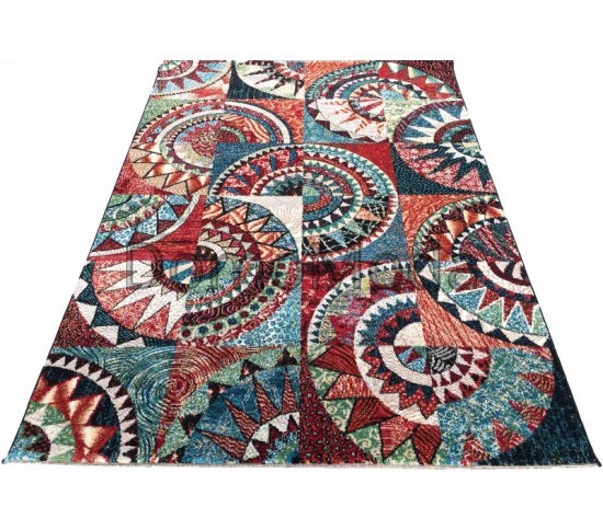 Синтетический ковер Rainbow 14 Colors 4117a Black - высокое качество по лучшей цене в Украине