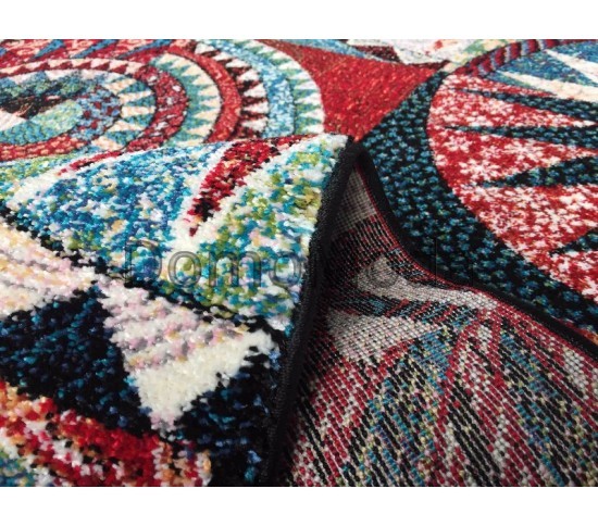 Синтетический ковер Rainbow 14 Colors 4117a Black - высокое качество по лучшей цене в Украине изображение 2.